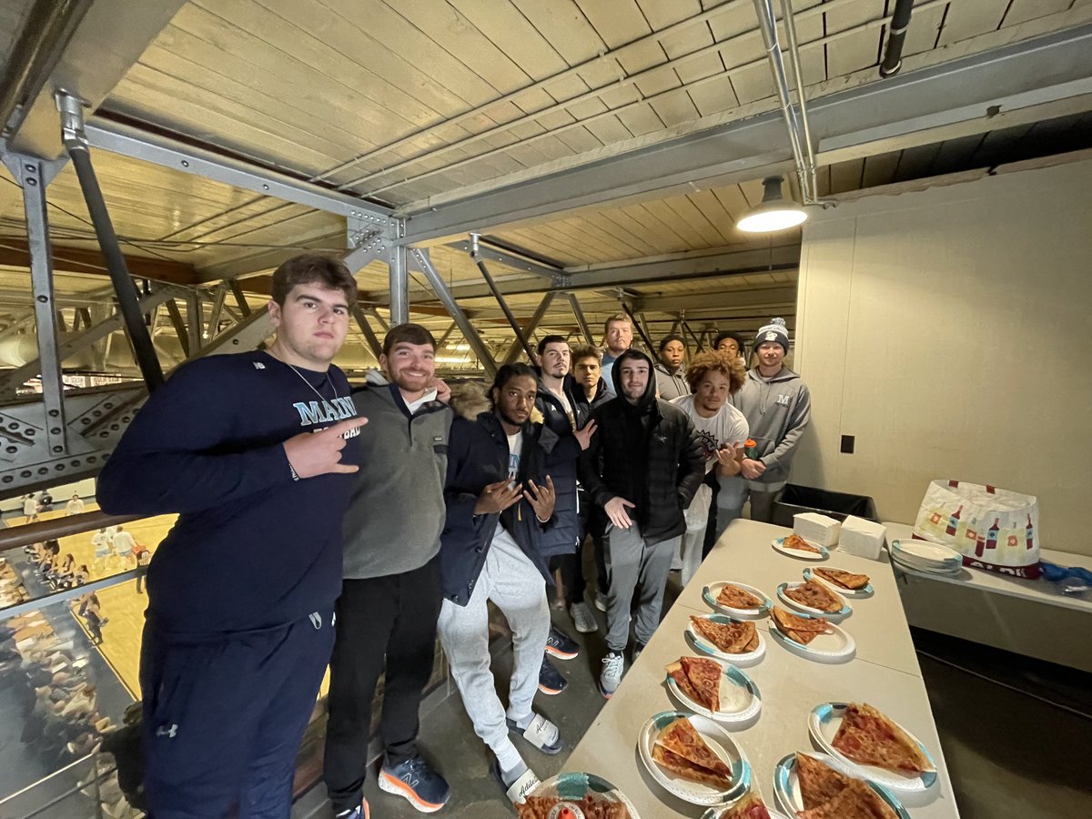 Team TG’s at the PIT for men’s basketball vs. Albany <a href="/Thomas__Hanscom/">Thomas Hanscom</a> <a href="/MaineMBB/">Maine Men’s Basketball</a> <a href="/BlackBearsFB/">Maine Football</a>