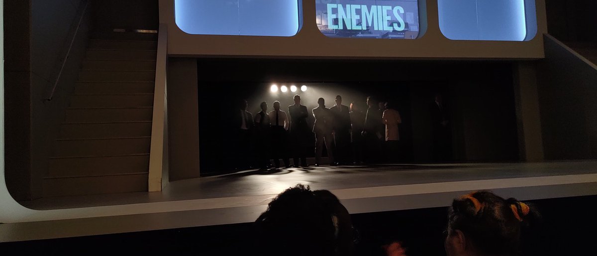 About to watch 'Best of Enemies' at #NoelCowardTheatre.