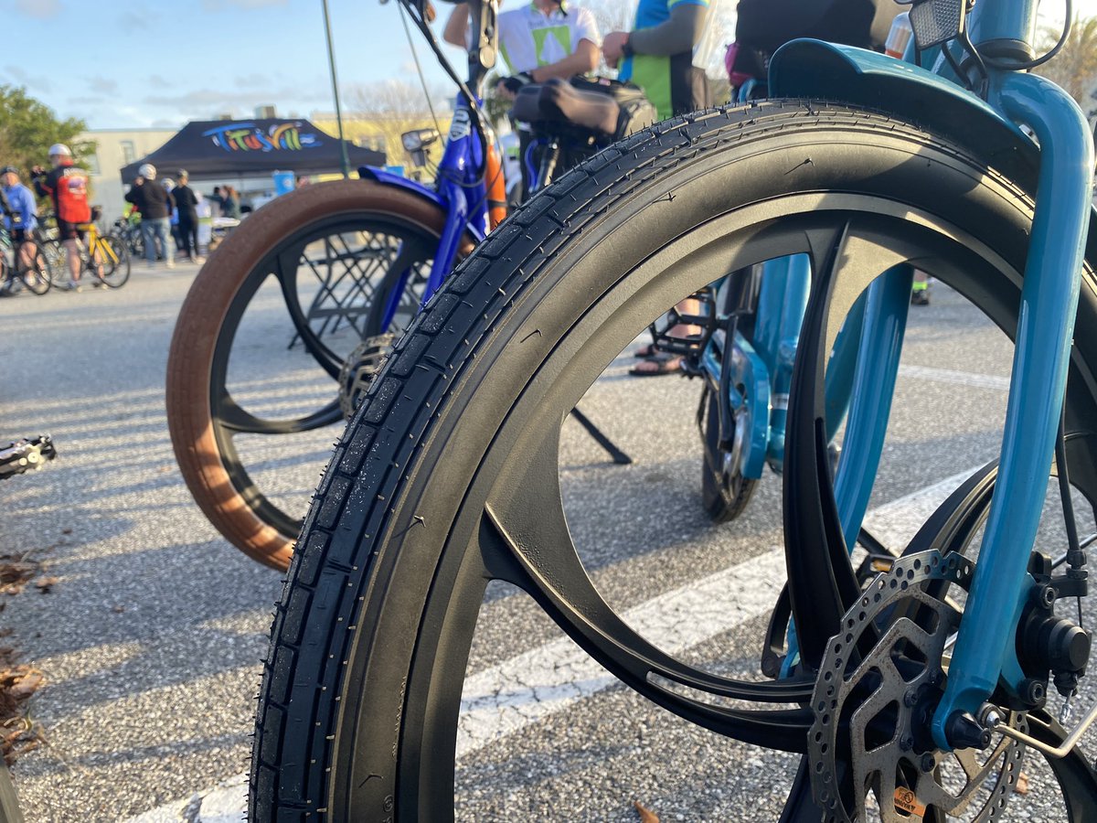 LaunchFromHere's tweet photo. Bikes everywhere … photos from RIDE IT DOWN 2023 in Titusville. An explorer’s paradise. https://t.co/xys5hFNOSD https://t.co/qOeArLtIZe