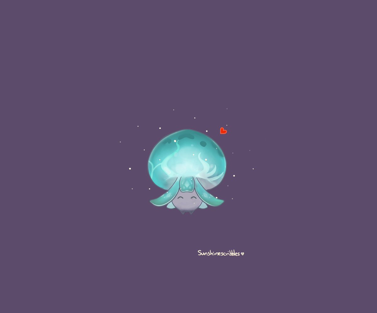 sunshinescrbbls's tweet photo. A lil bongo-head ✨ excited for the return of fungi in 3.5 ^^

#genshinimpact #bongohead #fungi #event #chibi #cute #digital #bebe #cultivatedsuccessfully #procreate #digitalart #hydro https://t.co/pciUSjuZ4b