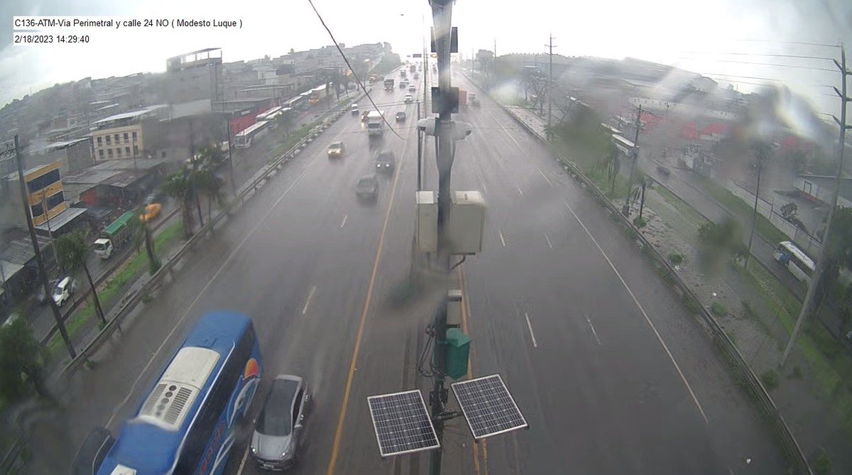 ATM TRÁNSITO on Twitter "ATMinforma Se visualiza calzada mojada a