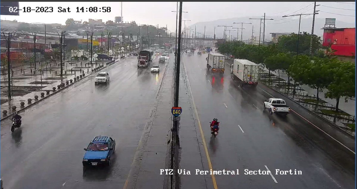 ATM TRÁNSITO on Twitter "ATMinforma Se visualiza calzada mojada a