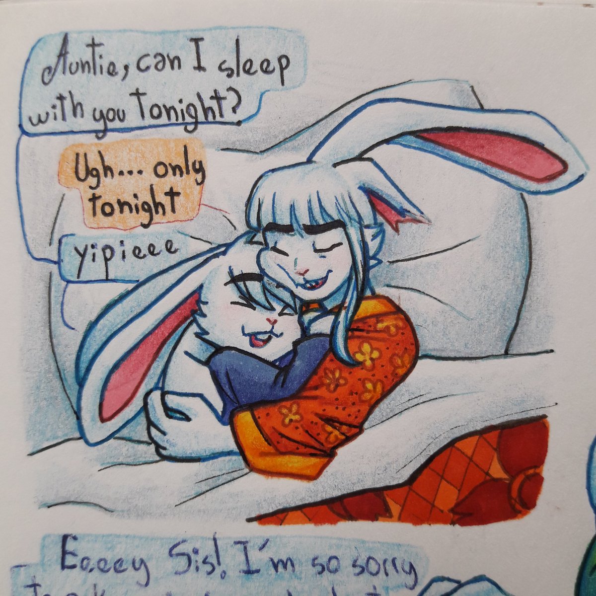 Andromed3_Bunny's tweet photo. Nuevamente pensando en Auntie y como termino criando tanto chamaco

#usagichronicles #yuichiusagi https://t.co/pFsxRM5Hnm