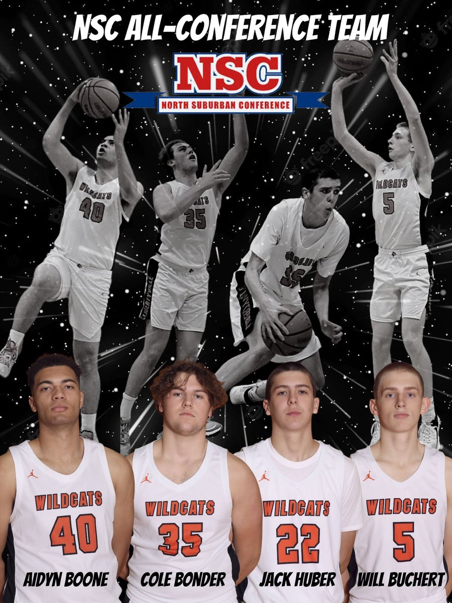 Congratulations to these young men for being recognized w/ NSC All-Conference Honors! <a href="/aboone_2023/">Aidyn Boone</a> <a href="/Cbonder23/">Cole Bonder</a> <a href="/Jhuber151/">Jack Huber</a> <a href="/WillBuchert/">Will Buchert</a>