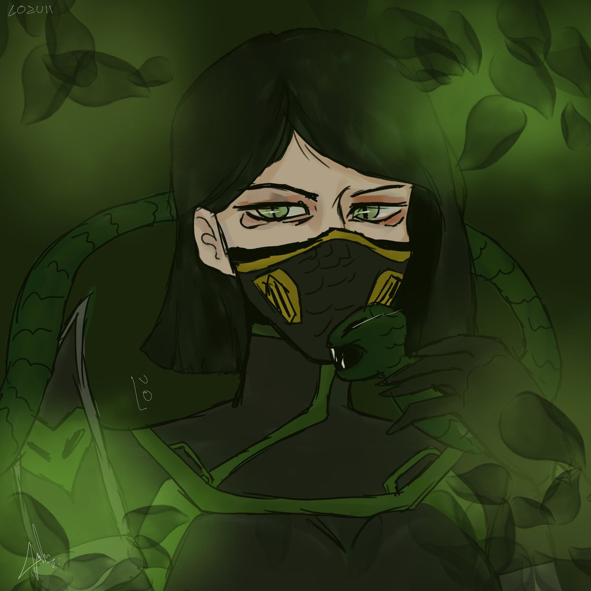 lozuii's tweet photo. 🐍🌿 #Viper #ValorantArt #VALORANTfanart https://t.co/zMbjwGjy7v