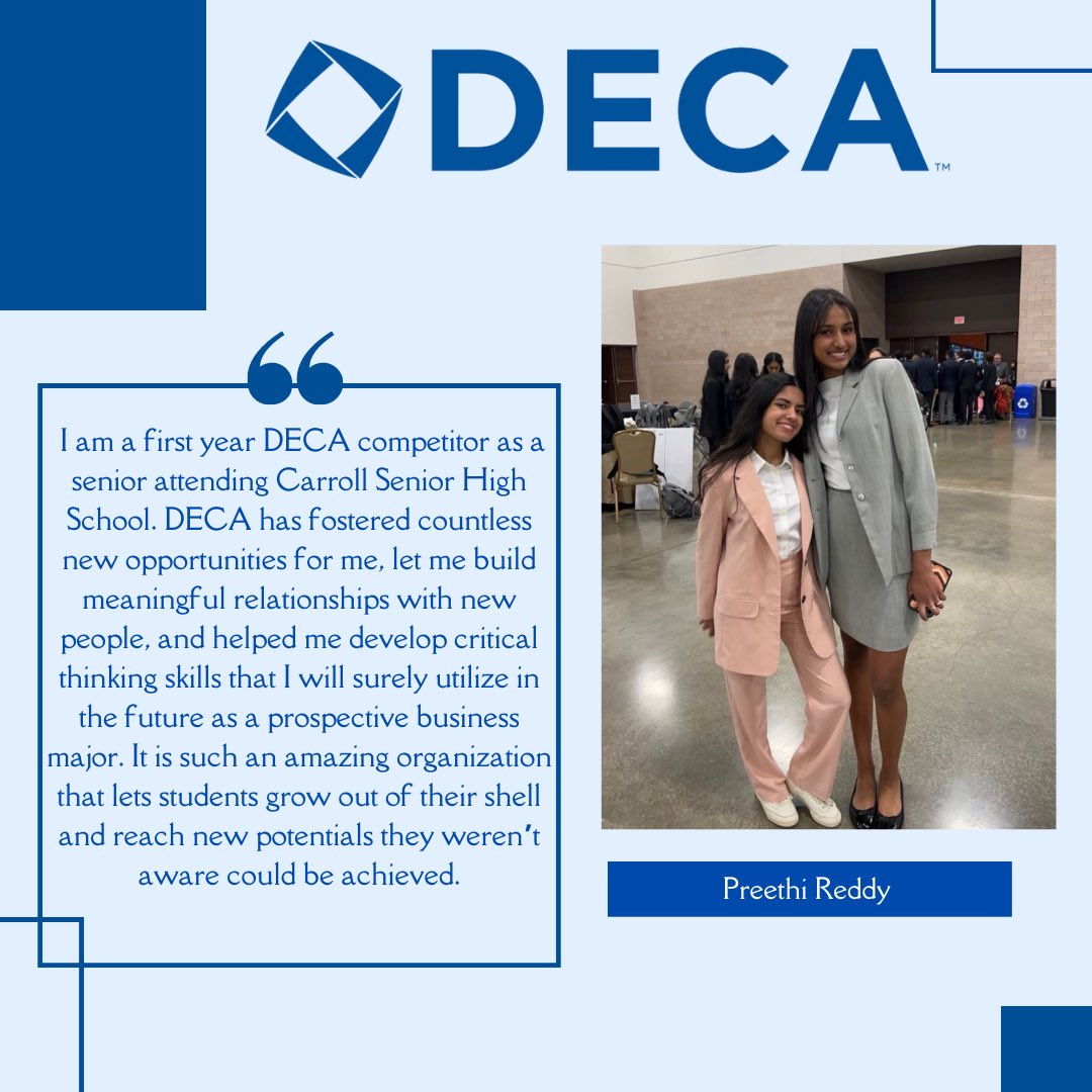 Carroll ISD DECA tweet media