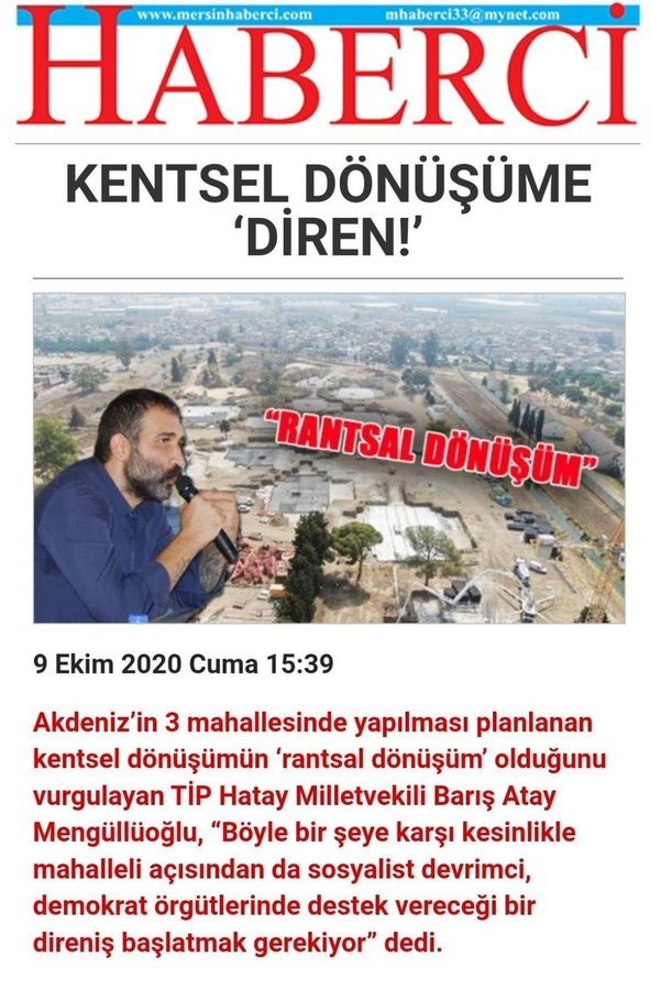 Bakanlar Kurulu 2013'te "riskli alan" ilan etti.
İşte böyle çalışıp, 2017'de bu kararı, 2022'de de Cumhurbaşkanlığı Kararını mahkemeye iptal ettirdiler.
O bölge tamamen çöktü.
Şimdi de Cumhurbaşkanı'na saldırıyorlar.
Sadece müteahhitler mi var? Bunlara hesap sorulmayacak mı?