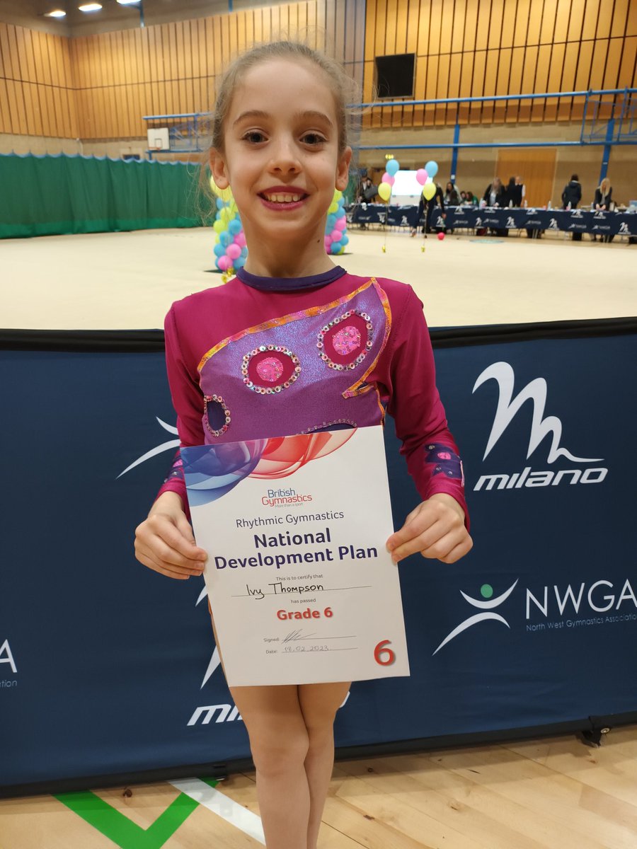 LydiaTh05024494's tweet photo. Not 1 but 2 rhythmic gym competitions this half term, the 1st in a bigger age group, but she's still holding her own and has re-qualified at level 3 for this year @OPA_LG @OPALG_6H2223 https://t.co/pc2ZuQL0iZ