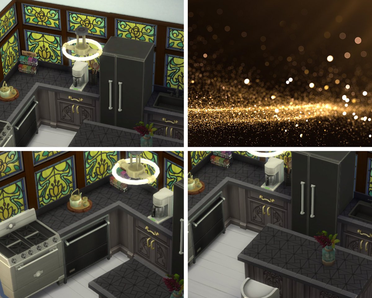 SpaceStationDH's tweet photo. Day 18 of #EnnaFebShell @Ennamora_ 
Extravagant kitchen 

#ShowUsYourBuilds #sims4 
#kitchen #sims4shell 

Watch here 📽⬇️
https://t.co/2FbTHTfk6E https://t.co/27oWbFct8t