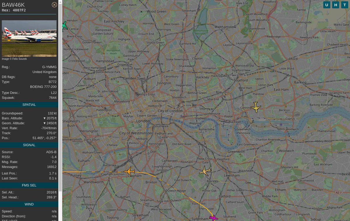 Air Traffic @ SE1 on Twitter: "Flight: #BAW46K Reg: G-YMMG Oper
