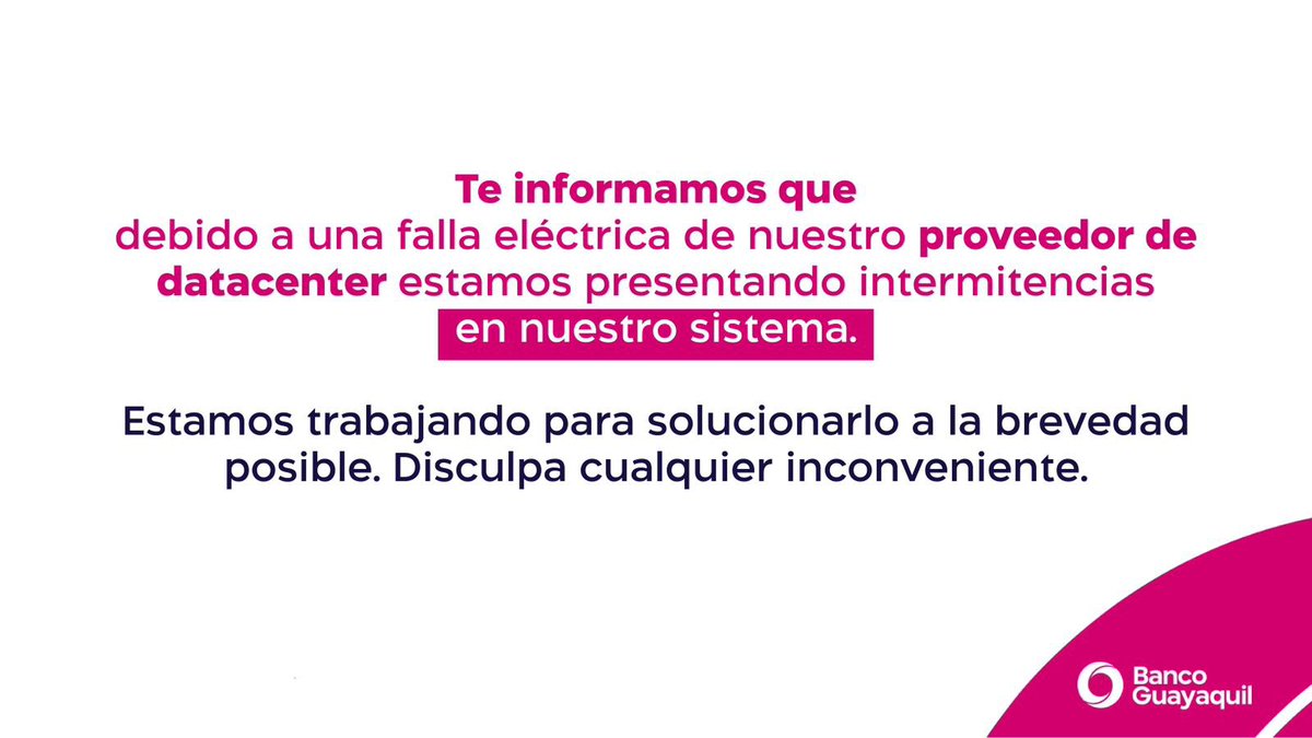 Banco Guayaquil tweet media