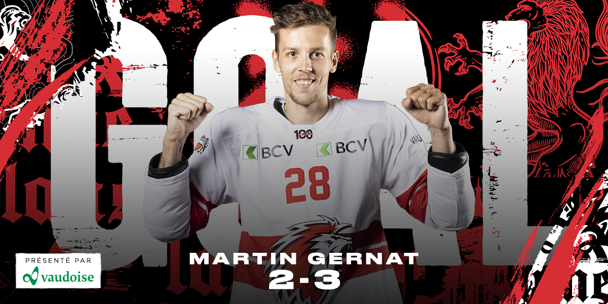 lausannehc's tweet photo. Martin Gernat est bien de retour 😎

HC Fribourg-Gottéron 2⃣-3⃣ Lausanne HC 
#HCFGLHC https://t.co/Lz4Gflco8V