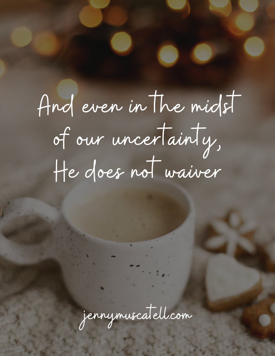 This busy world sure does keep spinning around, and at speeds that can dizzy a mind, but in a world of uncertainty, one thing remains certain - His love for us. 
#HowGreatIsOurGod #faithful #mercy #grateful #Certainty #muscatellministries