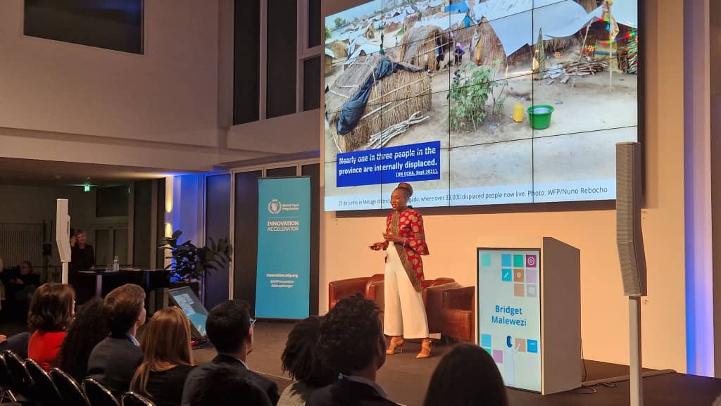 DrBonHealth's tweet image. What an honour it was to represent @m2mtweets at @WFPInnovation Pitch event last night. Pitching our proposed solution to address food insecurity &amp;amp; Malnutrition in Cabo Delgado Mozambique. Great night awesome network #DisruptHunger