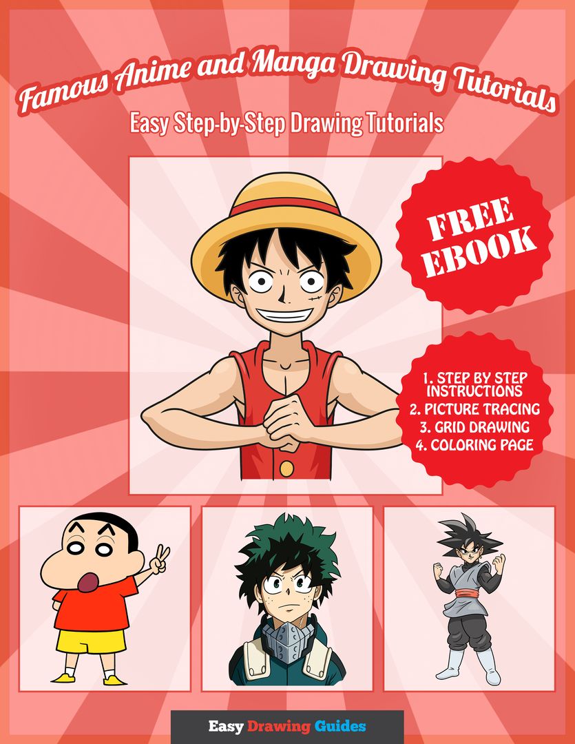 How to Draw Anime Faces Kids Printable Worksheets How-to-draw E