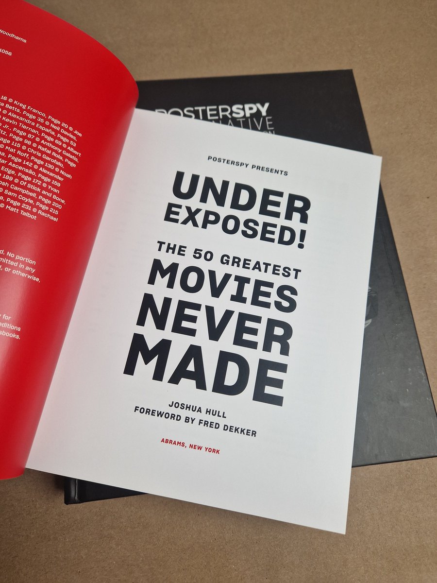 #PosterSpyis10 #giveaway!!! 🥳 You could #win PosterSpy an Alternative Movie Poster Collection & Underexposed! The 50 Greatest Movies Never Made. To enter: Follow @posterspy, @joshuathehull RT this tweet 'Like' this tweet. Bonus entry: reply with '#PosterSpyis10' 🫶