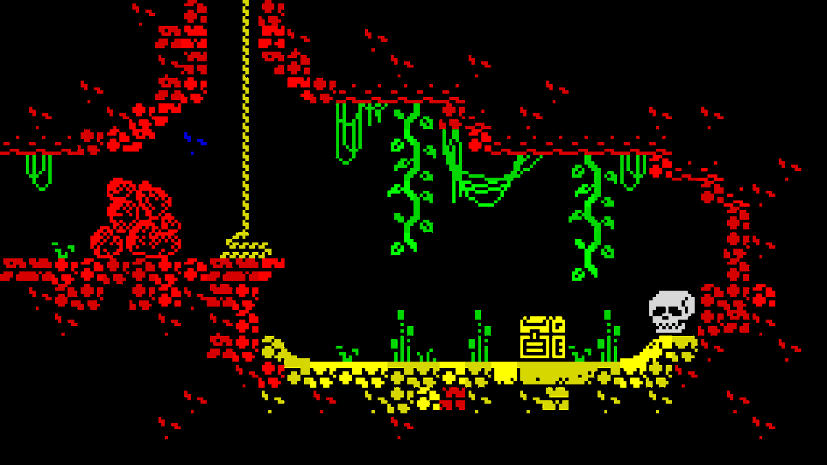 MartiansGame's tweet photo. Beep's Escape has only 15 colours, and a resolution of just 256x192, but I still think it's gorgeous! And I'm not biased! 🤣

#screenshotsaturday #pixelart #zxspectrum https://t.co/3Dt3mxt4vh