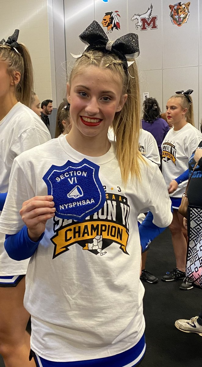 B_Przybysz's tweet photo. Who’s the BEST…..FCS. SECTION VI CHAMPS!!!! #giveittomebaby @megan_przybysz @rachel_przybysz @FrontierCheer1 @Dawny3928 #twitterlessEm https://t.co/jYOHh5vcp5
