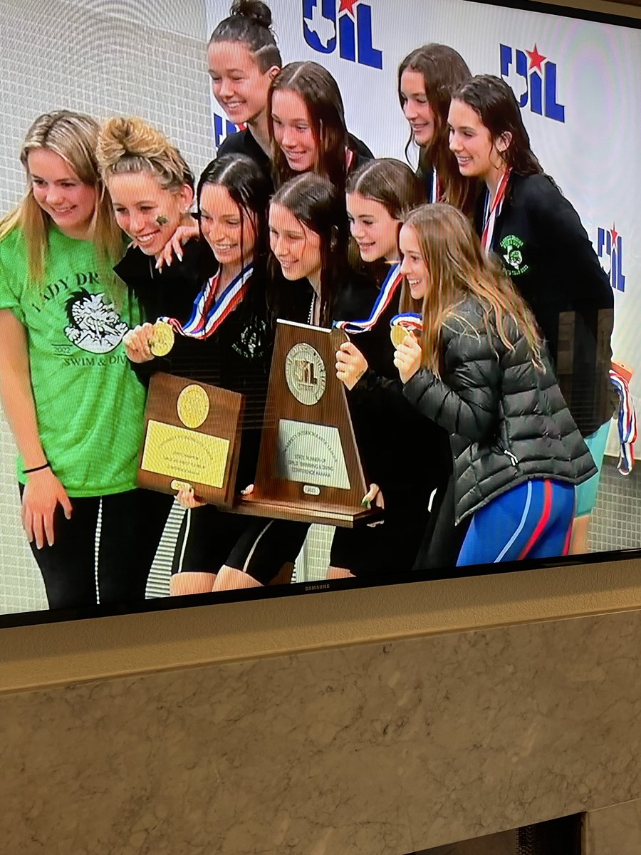 Lady Dragons SILVER medal team at UIL STATE! <a href="/SLC_SwimDive/">SLCSwim&Dive</a> <a href="/CABCSLC/">CABC</a>