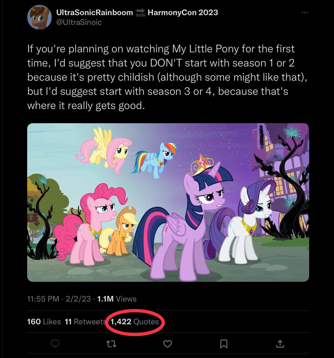 Quality Brony Posts tweet media