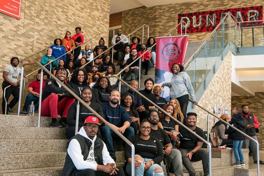 NULYP's tweet photo. The work continues across the country. Our @nulyp local chapters are hard at work in the community from coast to coast, making a tremendous impact through service and advocacy. Today's #bethemovement Spotlight goes to @gwul365
ββ
#servicesaturdays https://t.co/e5nRifkkC3