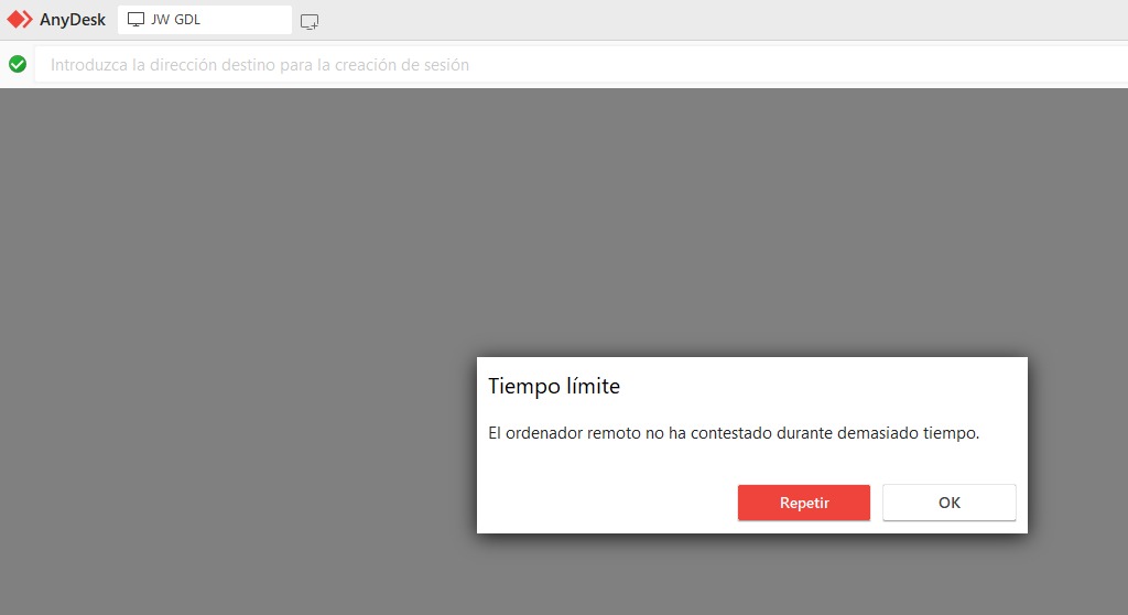 crisyeric7's tweet photo. @anydesk Helloooo.

Today we're having problems with all our connections, we just received the following message in all devices we tried to connect.

This is since 7:00am UTC-06:00 MexicoCity 

Best regards https://t.co/RrtA6oWqHA