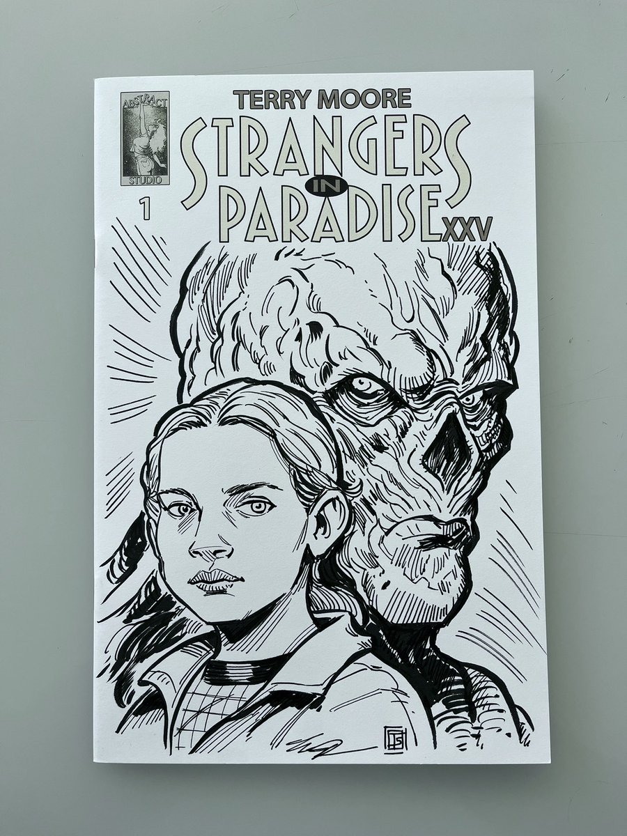 TimShinn73's tweet photo. Stranger Things sketch cover.
Pencil sketch and the finished sketch cover are up for grabs. Message me if interested
#sketchcover #strangerthings #strangersinparadise #runningupthathill #katebush #dealwithgod #vecna #strangerthingsmax #max #maxmayfield #sadiesink #ink #drawing https://t.co/hfEOzP7oKw