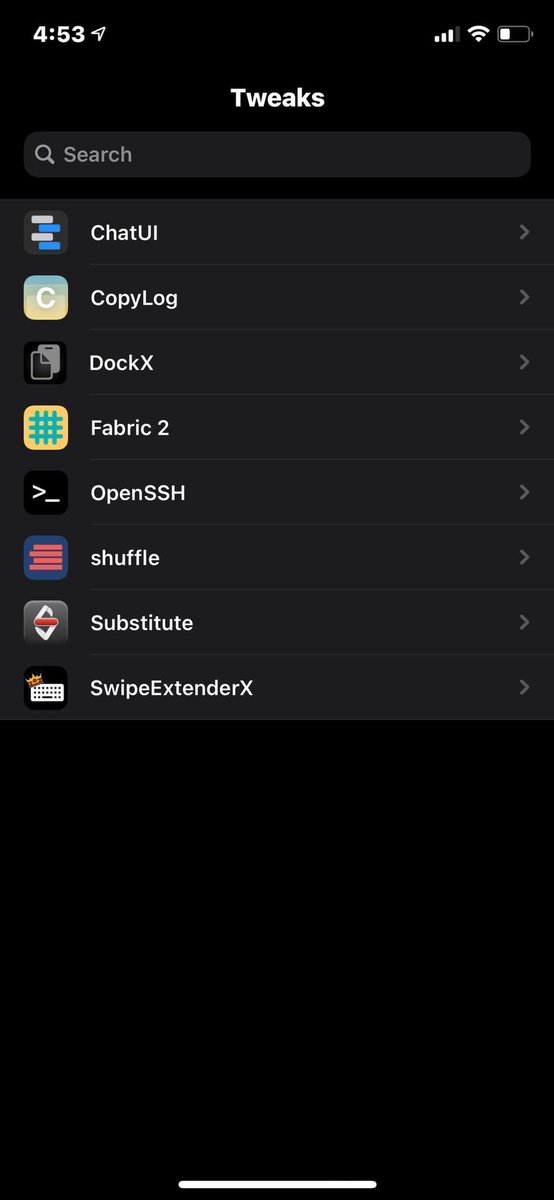 cydia_mriphone's tweet photo. اداه TweakSettings
تدعم 10 وحتى14.4
مجانية/ سورس/       
 https://t.co/mlyabzsvLb
عبارة عن تطبيق في الشاشة الرئيسية عند فتحة يظهر لك جميع ادواتك المحملة في الاعدادت تفيدك في حال كنت محمل اداه وسببت لك كراش في الاعدادت https://t.co/lkZ6V04xZk
