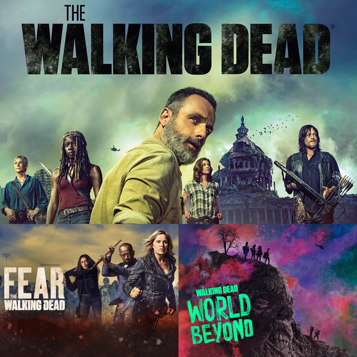 carolsknife's tweet photo. it feels like phase 1 of TWDU is ending and now we’re moving on to phase 2 👀 #TWD https://t.co/9HF2dd5KBY