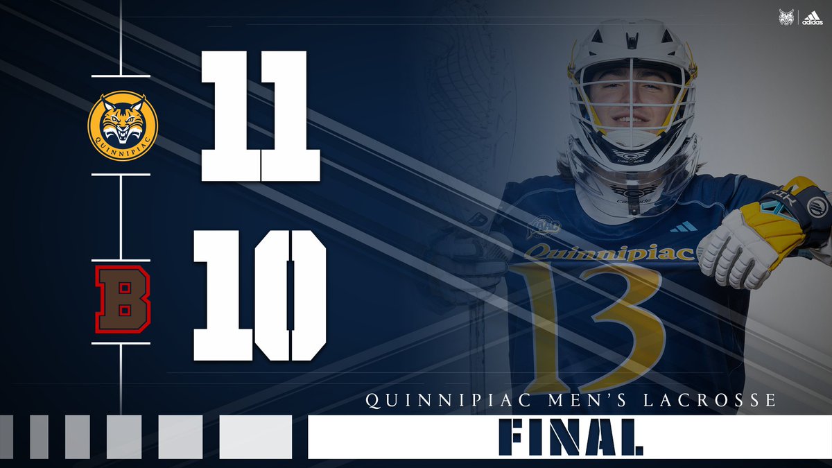 𝗕𝗢𝗕𝗖𝗔𝗧𝗦 𝗪𝗜𝗡!

Quinnipiac downs nationally-ranked Brown on the road to move to 2-0 😼🥍

2️⃣0️⃣ saves for DiMuccio in the victory!