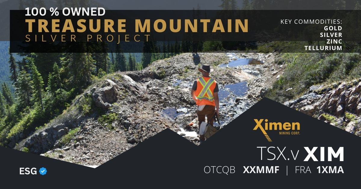 XimenMiningCorp's tweet image. Explore the Treasure Mountain Silver Project: bit.ly/3Jz5i37 

#XimenMiningCorp #TreasureMountainSilver #Silver #Gold #PreciousMetals #MiningExploration #BritishColumbia #BCMining #Canada #CanadianMining #MiningCanada #InvestInGold #TSXV