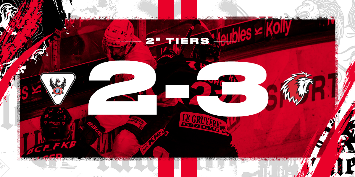 lausannehc's tweet photo. Le LHC prend l'avantage dans ce deuxième tiers grâce à un but de Martin Gernat 🔴⚪️

HC Fribourg-Gottéron 2⃣-3⃣ Lausanne HC 
#HCFGLHC https://t.co/eUnwOy9Dpp