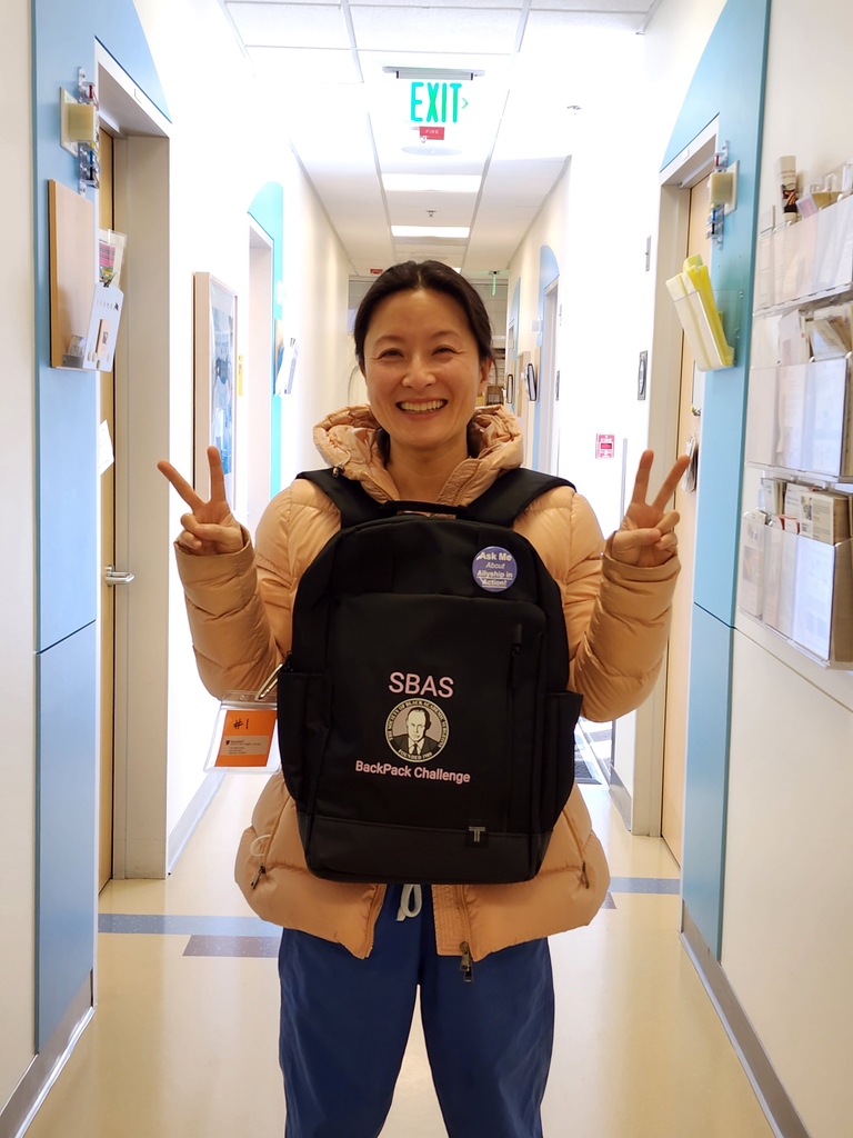 StanfordPlastic's tweet photo. πClinical Assistant Professor HyeRan Choo participating in the #SBASBackpackChallenge.
@SocietyofBAS https://t.co/b4kAFtFp5o