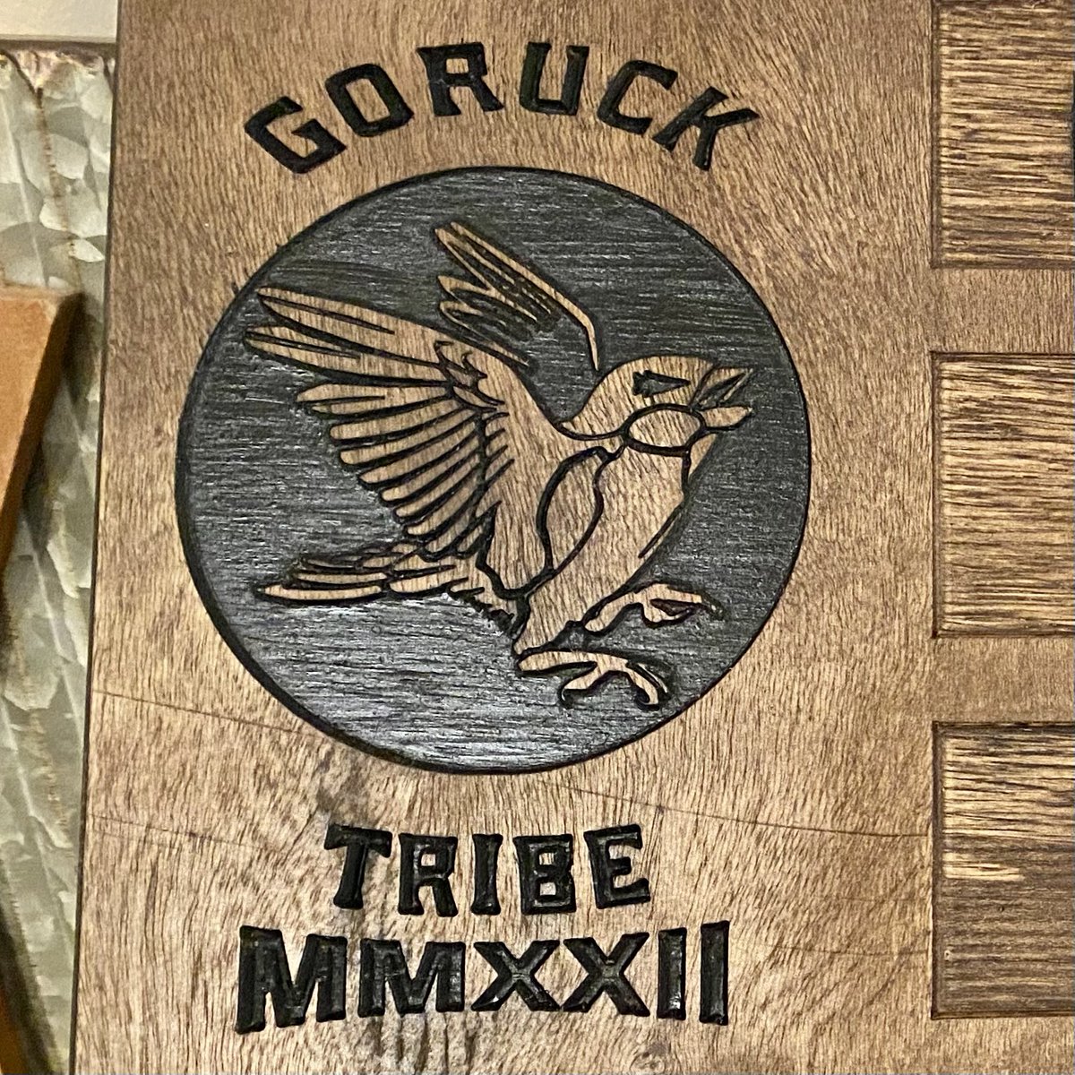 ChuckedWood's tweet photo. Our the door! Now taking orders for custom #MoralePatch displays. Here’s the latest batch of @goruck #TNT boards. Looking for something unique for your #RuckClub etc? We gotcha covered: https://t.co/pycZlL8dJc

#ruck #rucklife #smallbiz https://t.co/pkNy3fBqY2