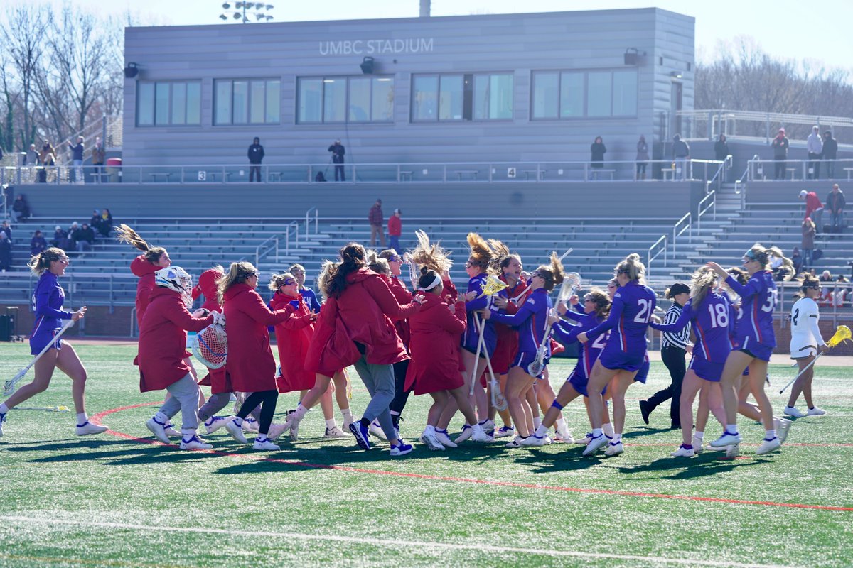 RECAP | The Eagles break a 13-game streak to earn their first win over UMBC in program history behind 4 goals a piece from freshman combo Annabelle Jackson and Kellie Linehan. 

📰  » aueagles.link/lax-umbc