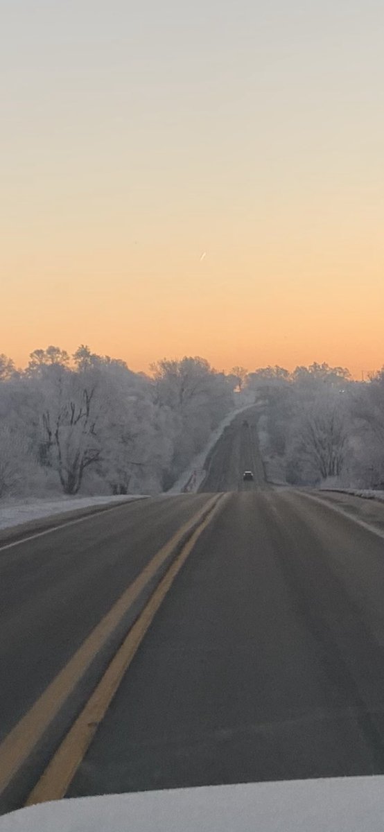 mcoc5ack's tweet photo. @Brink_Thinker My drive to work last week! https://t.co/or9X5w8DEe