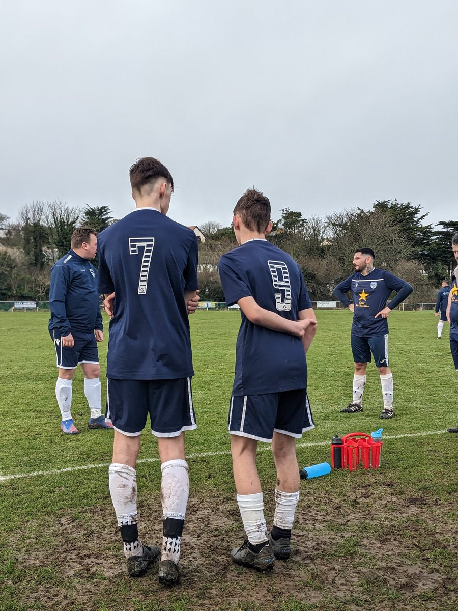 Kezzey0's tweet photo. And today was the day...history in the making. All three Troon boys on the pitch together 😍 a nice 2-1 win, Harrison scoring the first and Harvs getting the second. https://t.co/kZSa54n3NQ