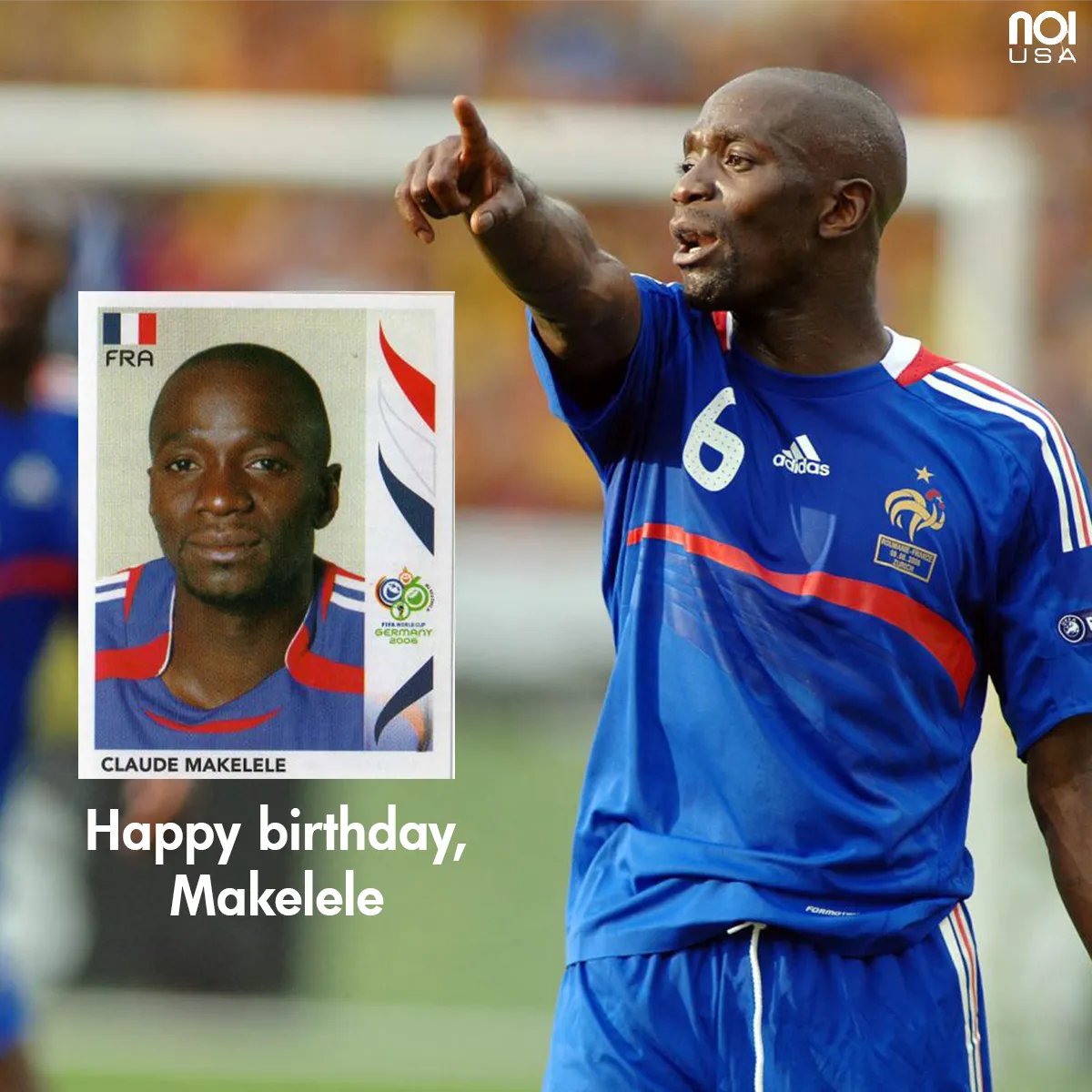 One of the best midfielders we\ve ever seen! Happy birthday, Claude Makelele!!! 