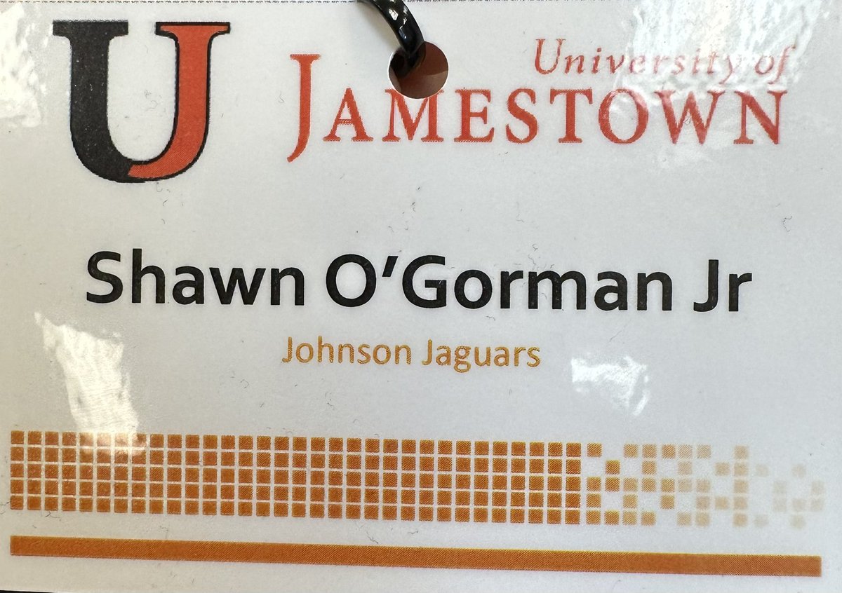 Shawn O’Gorman Jr (@shawnogormanjr) on Twitter photo Thank you <a href="/Coach_Mistro/">Brian Mistro</a> & <a href="/Coach_Spanton/">Tyler Spanton</a> for inviting me up to Jamestown on an official visit!! It was an awesome experience!! <a href="/CoachTPMiller/">Coach Miller</a> <a href="/CTJFootball/">Johnson Football</a> <a href="/SATXrecruiting/">NSR Texas (South, Central, East Texas)</a> Thank you <a href="/Coach_Mistro/">Brian Mistro</a> & <a href="/Coach_Spanton/">Tyler Spanton</a> for inviting me up to Jamestown on an official visit!! It was an awesome experience!! <a href="/CoachTPMiller/">Coach Miller</a> <a href="/CTJFootball/">Johnson Football</a> <a href="/SATXrecruiting/">NSR Texas (South, Central, East Texas)</a>