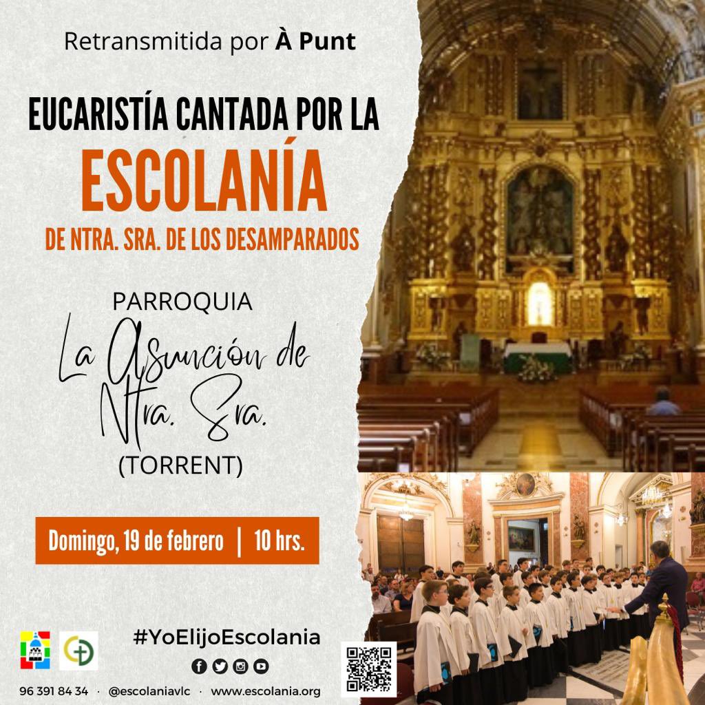 Después del descanso de hoy tras nuestro viaje a Madrid, mañana cantamos en Torrent y se emite por Apunt. No te lo pierdas!!