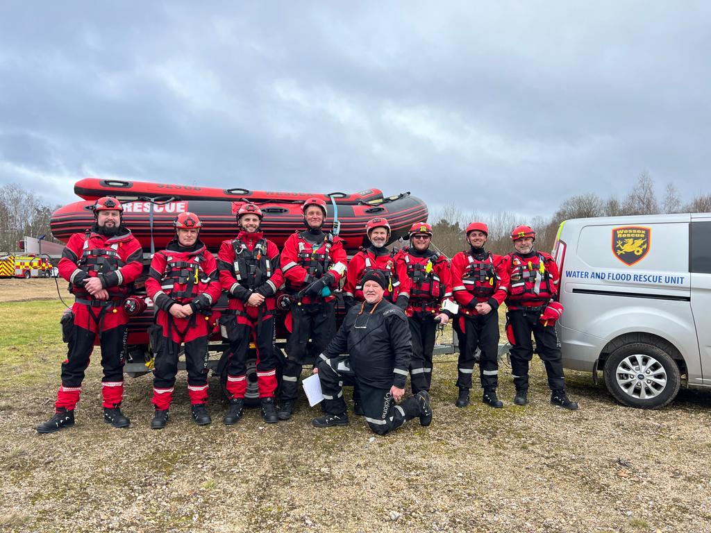Today, the team, along with <a href="/dorsetpolice/">Dorset Police</a> <a href="/DWFireRescue/">Dorset & Wiltshire Fire and Rescue Service</a> <a href="/MCA_media/">Maritime and Coastguard Agency</a>  <a href="/W4x4Response/">Wessex 4x4 Response</a> <a href="/BasicsDorset/">BASICS Dorset</a>, attended a multiagency training exercise at West Moors Fire training Centre,  
Multiple scenarios with multiple casualties.
<a href="/surflifesaving/">Surf Life Saving GB</a> <a href="/barbhovercraft/">BARB Search & Rescue</a>