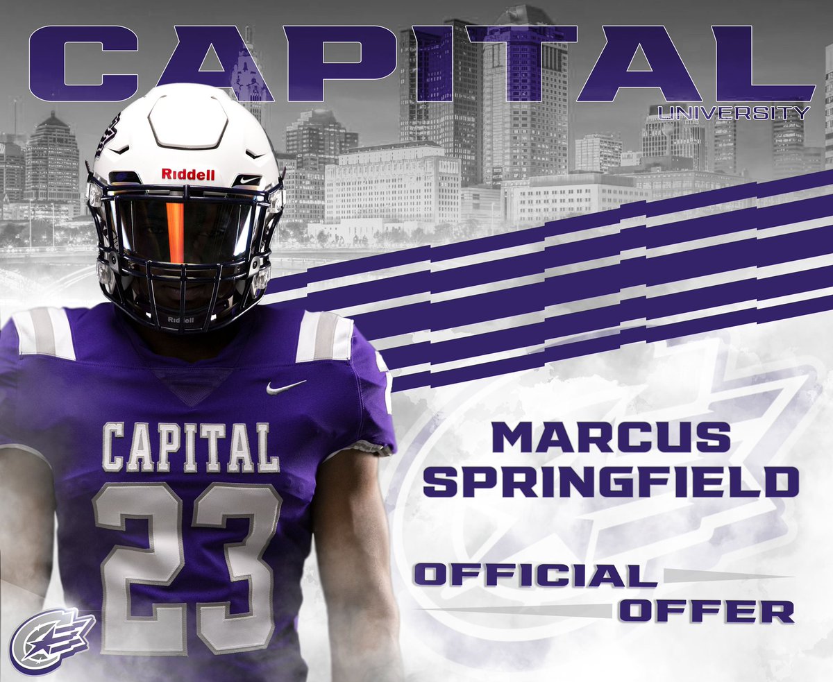 MarcusSpringfi4's tweet image. Blessed to receive an offer from capital university🙏🏾#AGTG