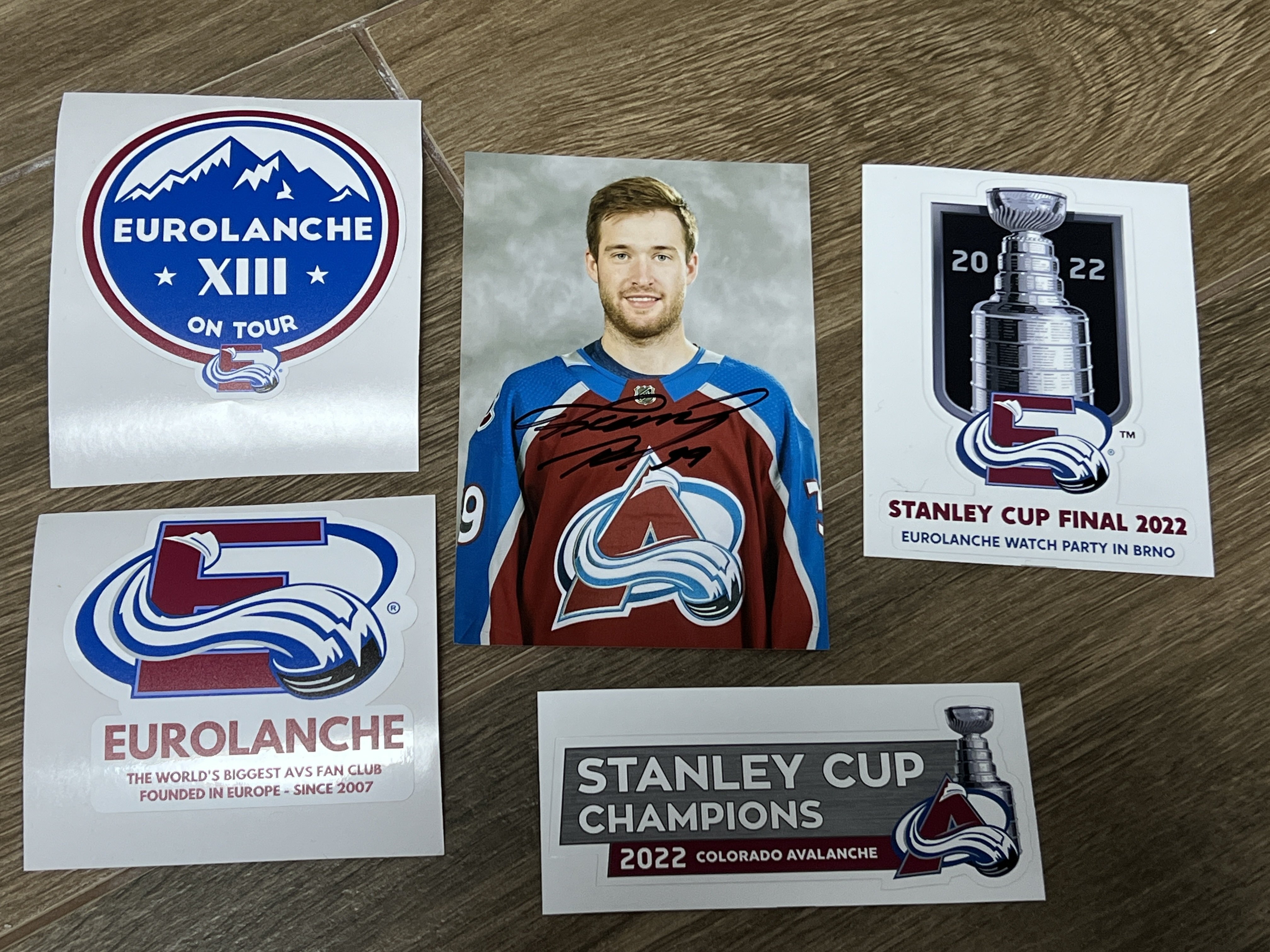  Colorado Avalanche Championship Sticker Stanley Cup