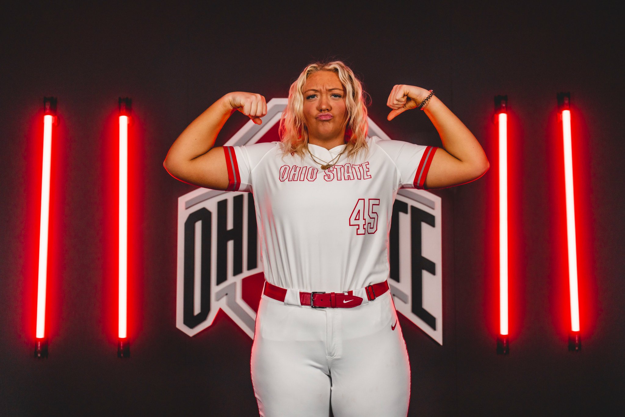 Ohio State Softball on Twitter: "𝐁𝐎𝐎𝐌! Kennedy Kay's first strikeout of