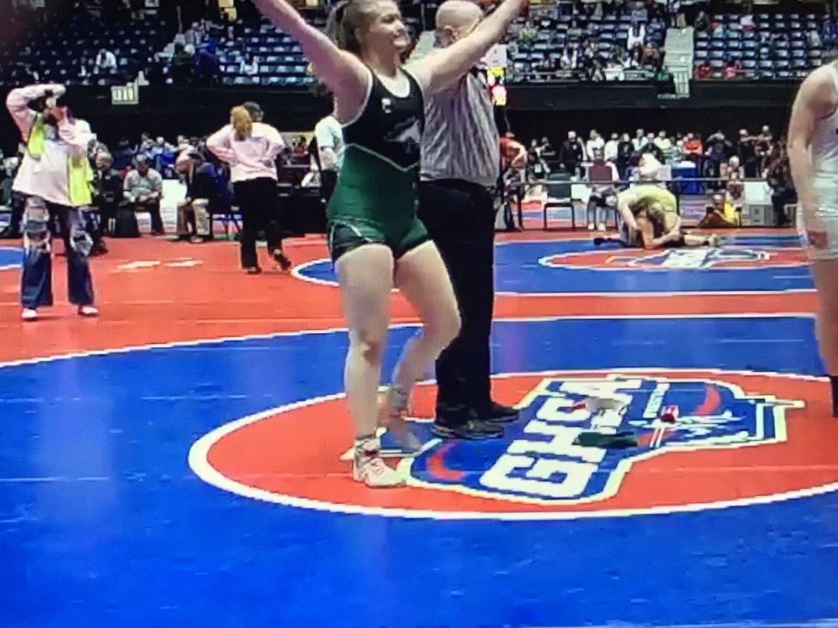 Congratulations to <a href="/KMHSWrestles/">KMHS Wrestling</a> Genevieve An on winning her second straight <a href="/OfficialGHSA/">GHSA</a> State Championship!