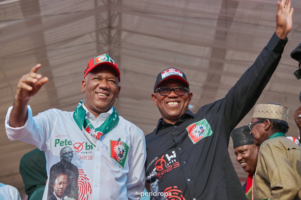 By exactly this time next week Saturday, the nation will stand still in jubilation. #PeterObi4President2023