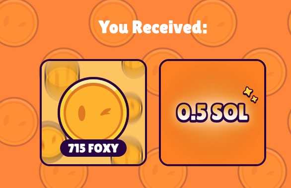 Balam_dev's tweet photo. @famousfoxfed #FFFMissions 
FOXY + SOL always a good combo🟠 https://t.co/19eHwZjWOF