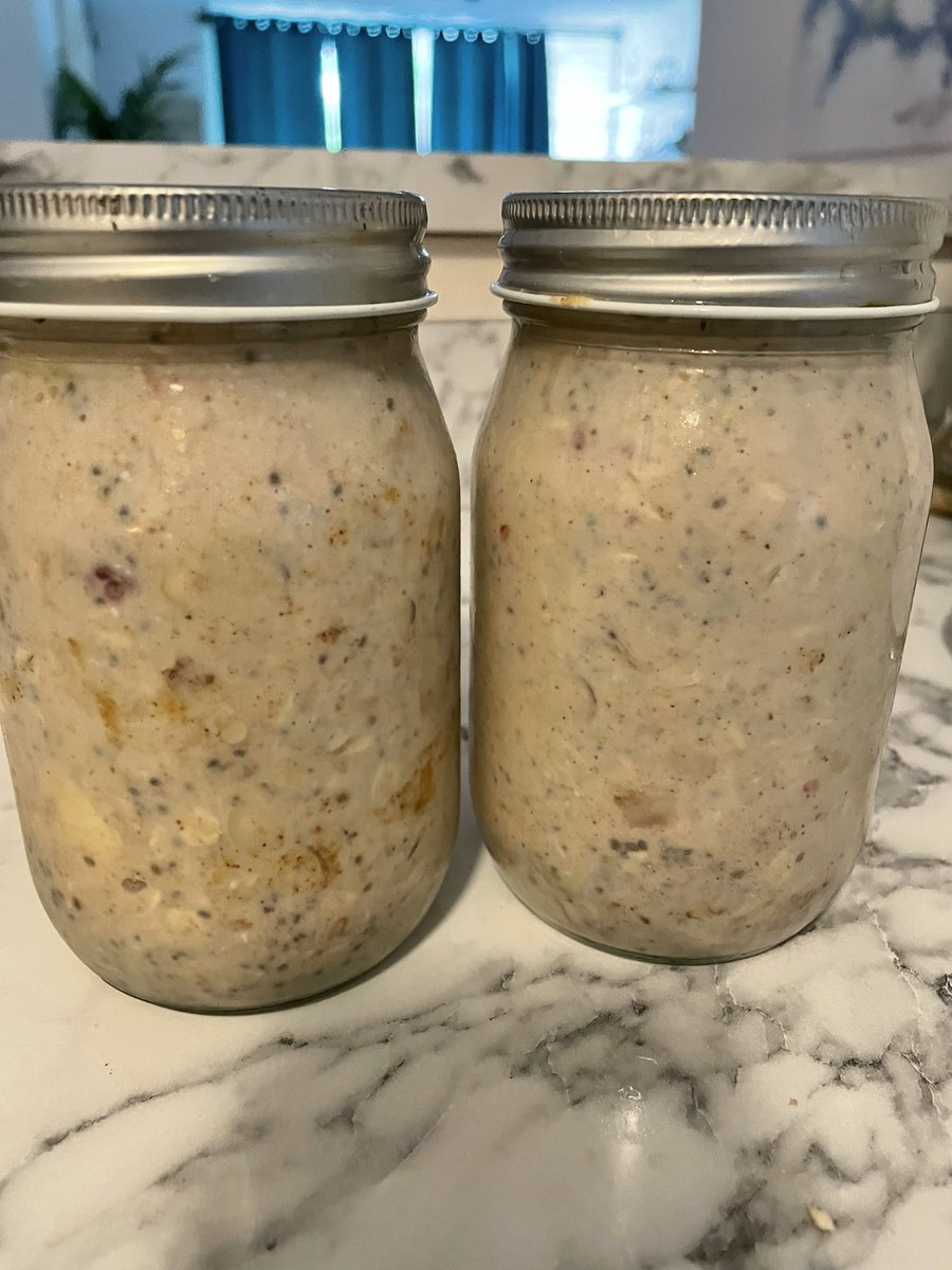 kamishel's tweet photo. 😋 avena overnight 🤤 https://t.co/OHXx9usQPv