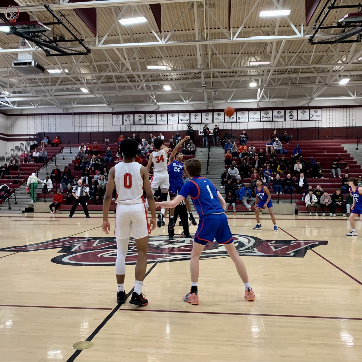 Final tip in Gym 1!

<a href="/STHCatholic/">St. Thomas High School</a> vs. <a href="/ParishSports/">Parish Athletics</a>