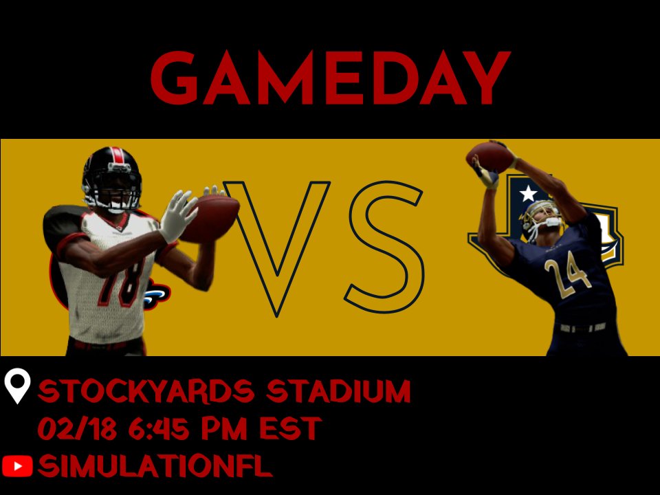 GAMEDAY is has arrived for your Charleston Predators! The Preds travel to Fort Worth to play the <a href="/FortWorthToros/">Fort Worth Toros</a> in The Stockyards! Tune in tonight on the <a href="/simulationfl/">Simulation Football League</a>'s YouTube Channel to watch this slobberknocker!

#ApexPredator